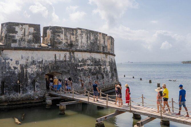 5-Island Speedboat Tour in Cartagena and the Rosario Islands - Isla Grande snorkeling in a natural pool