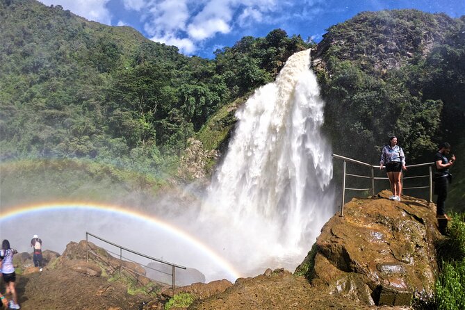 Aerial Hammocks, Zip and Waterfall Trek on Medellin Private Tour - The first 700-meter zipline across the canyon