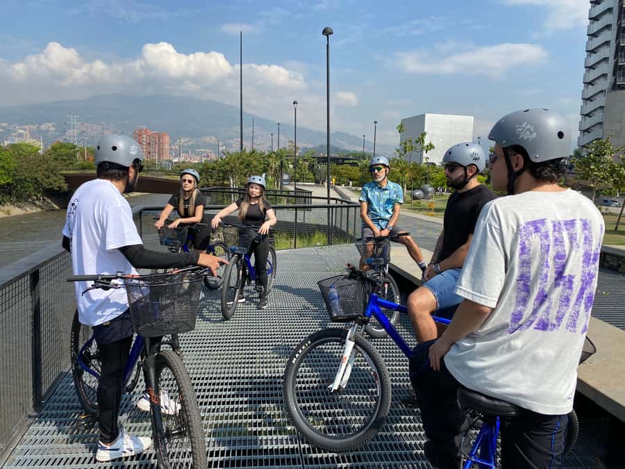 Bike Tour Medellin with Snacks and Local Beer - Starting at San Joaquin Church