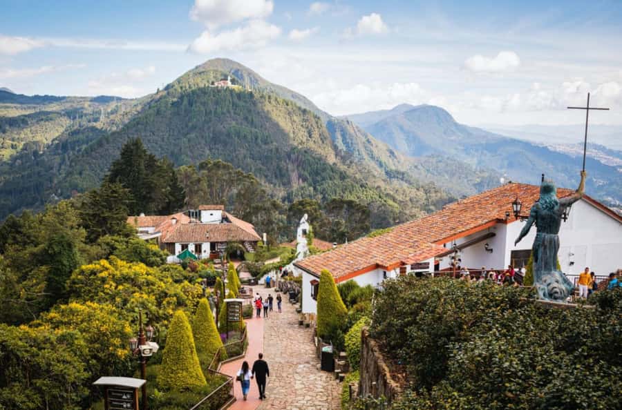 Bogotá: City Tour, Monserrate, Gold Museum, Plaza de Bolivar - Monserrate Hill and the final city view