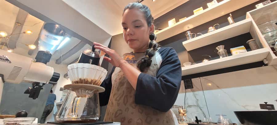 Bogota: Coffee Tour, Filtration and Espresso Experience - Starting at the blue Jaguar Coffee House