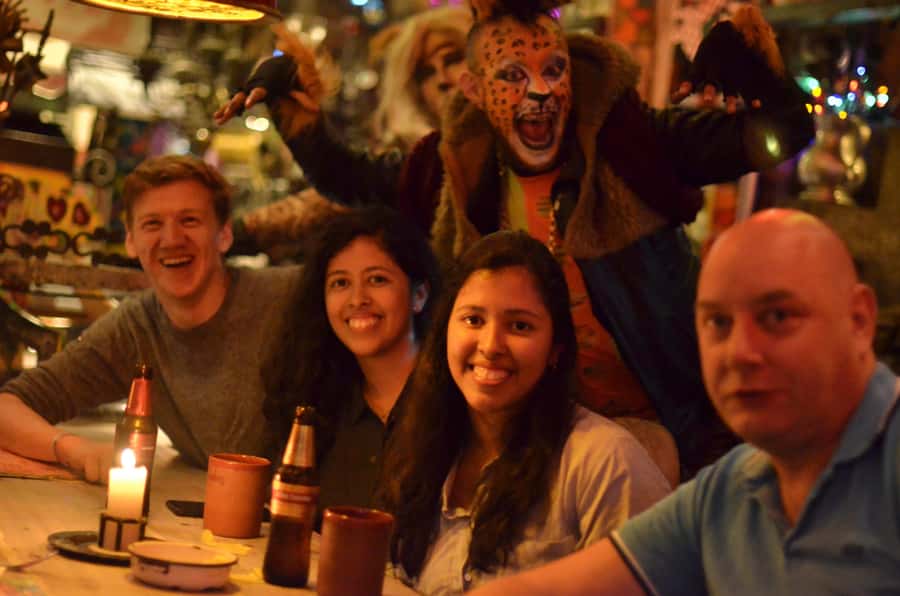 Bogotá: Craft Beer Tour with Tasting - Meeting at Cranky Croc and playing Tapazo