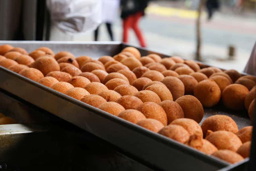 Bogota Food Tour with over 12 Tastings & Tejo - Chichería, buñuelos, and avena