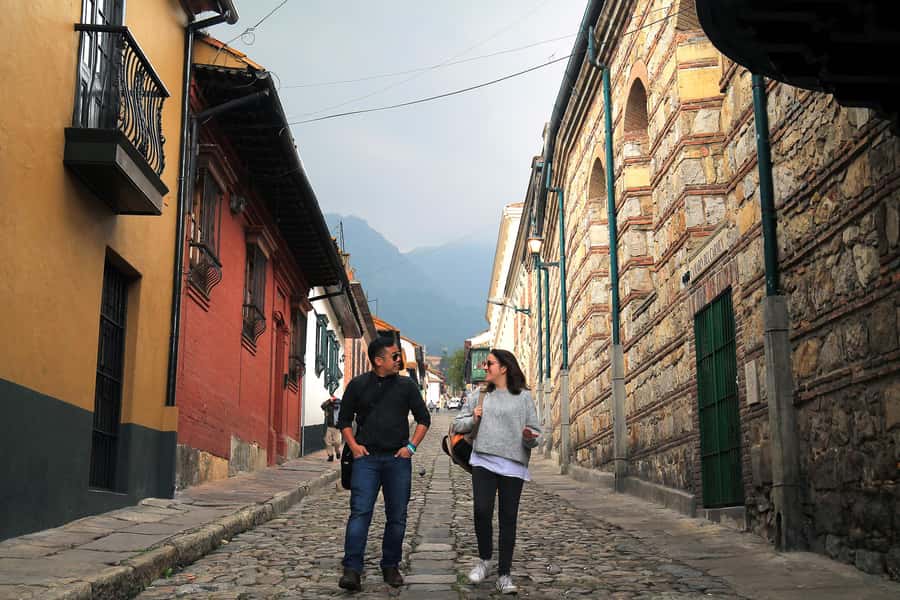 Bogota: La Candelaria Highlights Walking Tour - Chorro de Quevedo and the oldest stories of La Candelaria