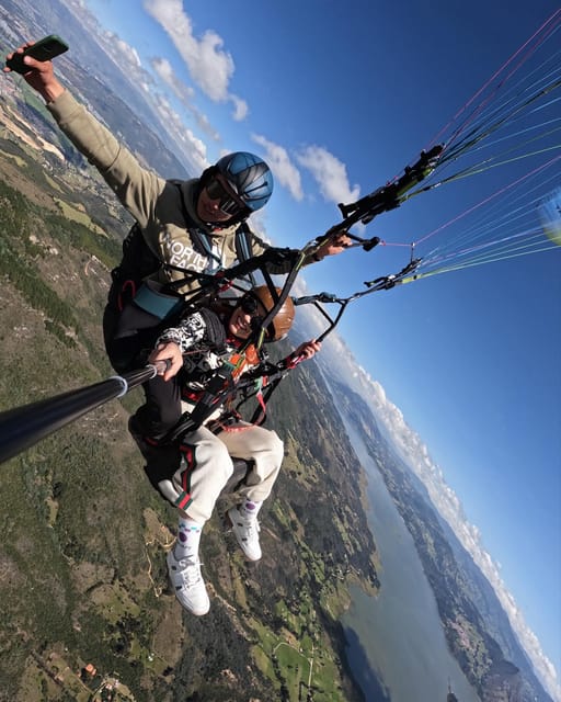 Bogota: Paragliding activity in La Calera with transfers - The guide and flying team make a real difference