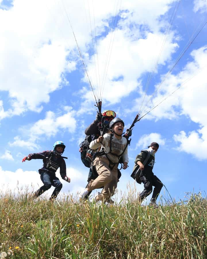 Bogota: Paragliding Flight Ticket in Guatavita - The 20 to 25 minute flight