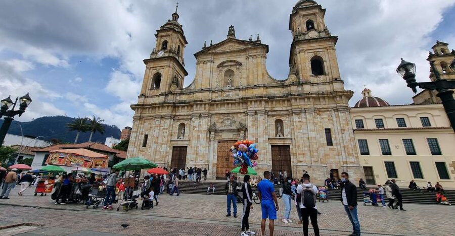 Bogota's Historic Center and Monserrate in one day - The ride up and views from Monserrate