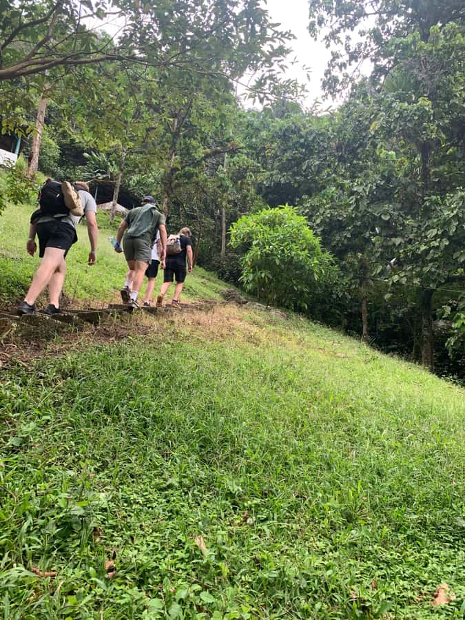 Cali: Tour of Waterfall in Pance River - Chorrera del Indio - The short walk to the second waterfall