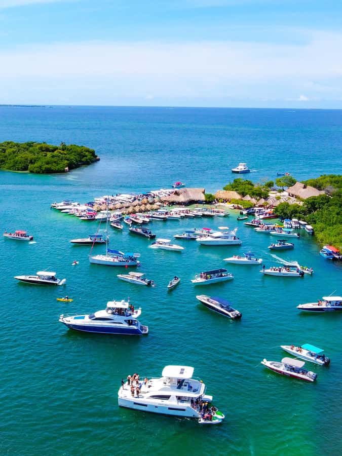 Cartagena: 4 Island Day Trip by Boat and Caribbean Lunch - Agua Azul offers a simpler swim break