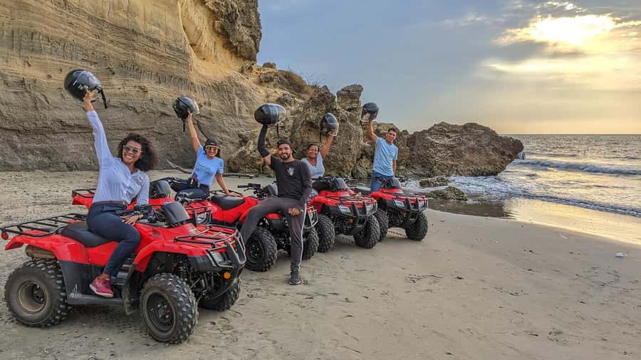 Cartagena ATV Tour - Dirt trails and the rocky coast