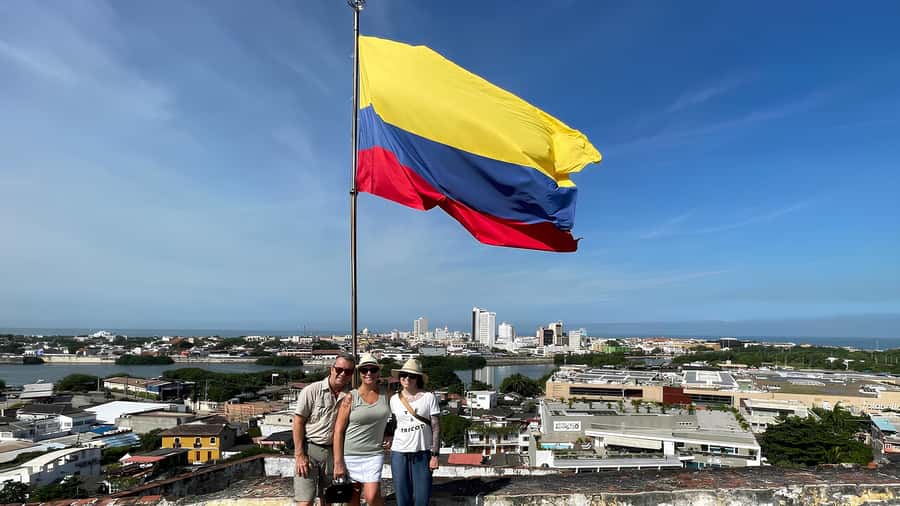 Cartagena: Complete Tour "San Felipe Castle, Popa and Getsemaní". - La Popa Monastery and the city below