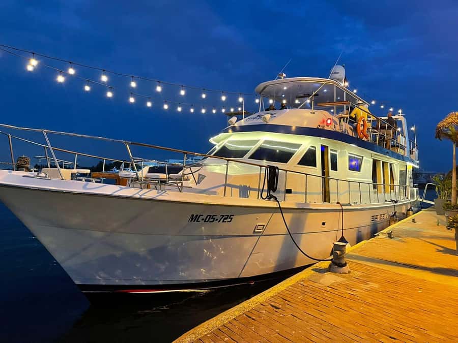 Cartagena: Cruise by the Bay with Dinner and Wine - Music, atmosphere, and the best type of evening