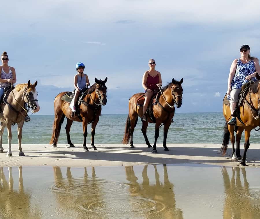 Cartagena: Horseback Riding on the Beach at Sunset - The 1.5-hour ride along La Boquilla