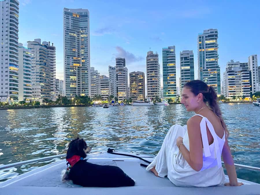 Cartagena: Private Sunset and Night Boat Tour - One boat, one group, and your own music