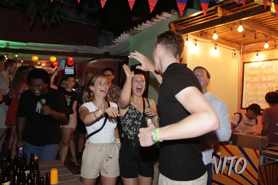Cartagena: Pub Crawl with Dancing Lessons and Free Shots - How the guides shape the night
