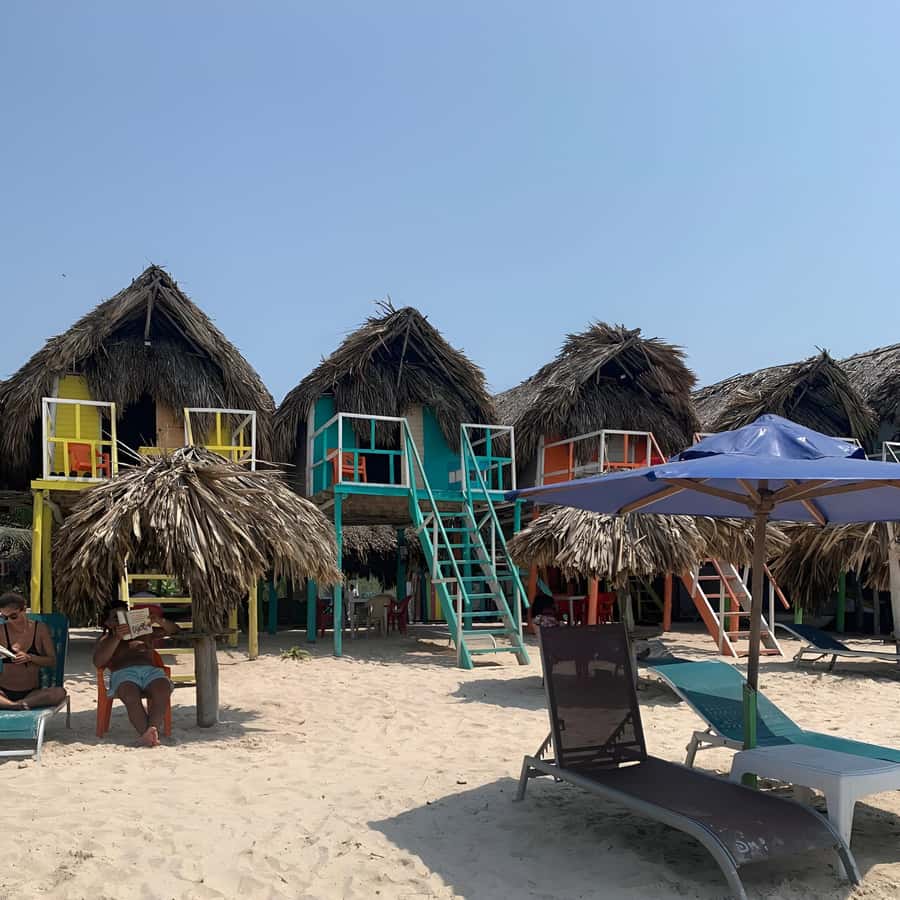 Cartagena: Tour to Playa Tranquila with Snorkeling + Luminous Plankton and Parasol - Lunch, snorkeling, and the limits of the water activities