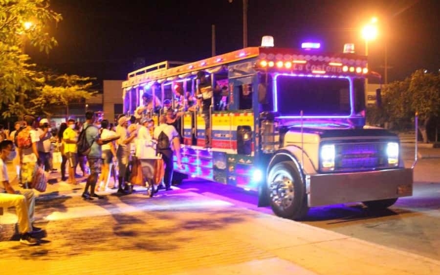 Chiva Rumbera: The party on wheels you should experience - What kind of night is a Chiva Rumbera?