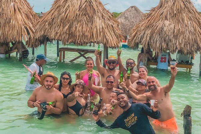 Cholon The party island, with DJ on board - The return ride can be the roughest part