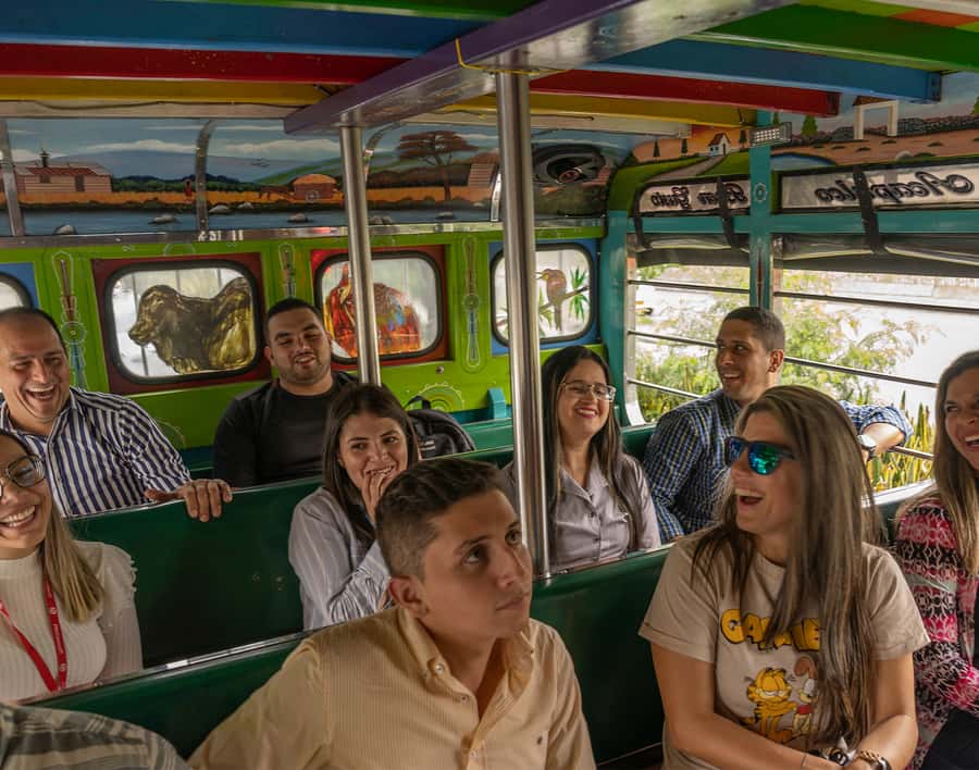 City Tour Medellin with a Chiva or a thematic van - What the guides add to the day