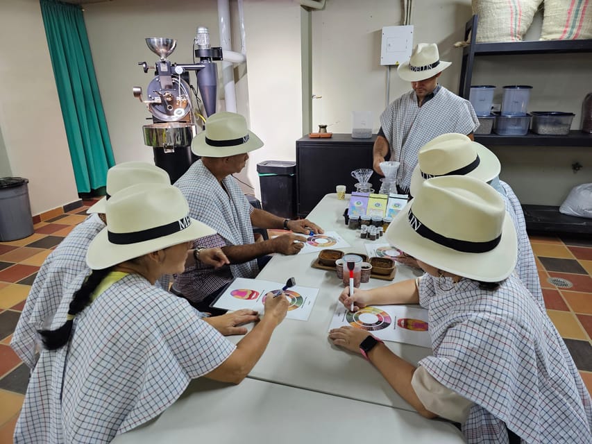 Coffee Experience with roasting show in Comuna 13 - Coffee exfoliation is a quirky final lesson