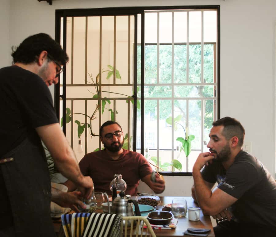 Coffee Tasting Experience in Cali - Pablo and his wife make the setting personal