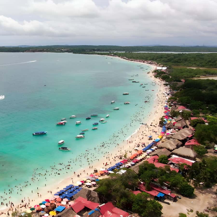 Daytour to Playa Tranquila VIP with Parasols, Lunch by bus! - The return to Cartagena