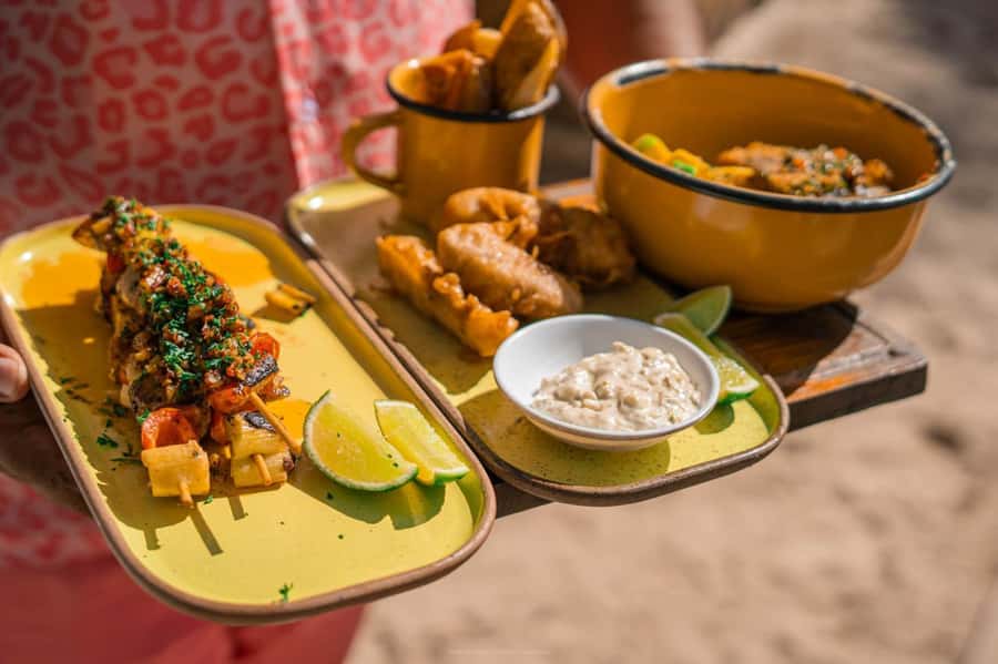 Eco-Luxury Beach Escape at Pink Mango, Tierra Bomba - Six hours at Pink Mango Beach Club