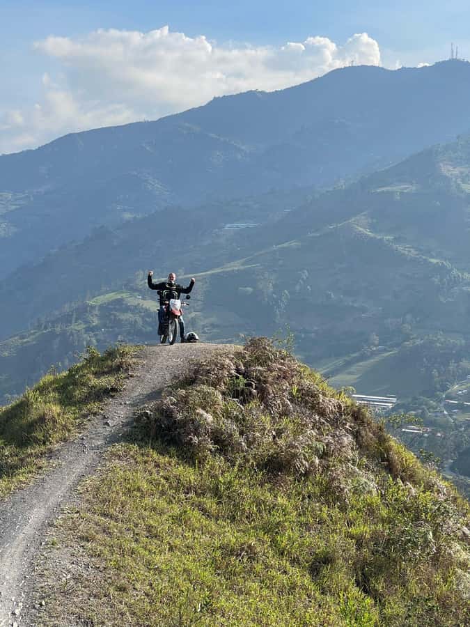 From Bogota: Mountains & Valleys Off-Road Motorcycle Tour - Leaving Bogotá through a maze of curves