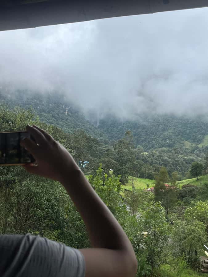 FROM BOGOTA: Tour to La Chorrera, Colombia's highest waterfall. - The forest trail to the 590-meter fall