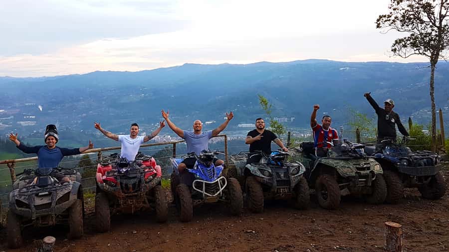 From Medellín: ATV Ride and Rafting Experience Combo Tour - Starting on an ATV at 30 Kph