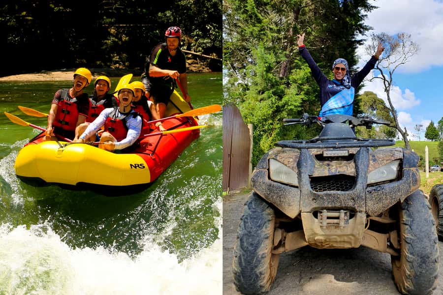 From Medellín: ATV Ride and Rafting Experience Combo Tour - Class 4 Rapids, Waterfalls, and a Quiet Break