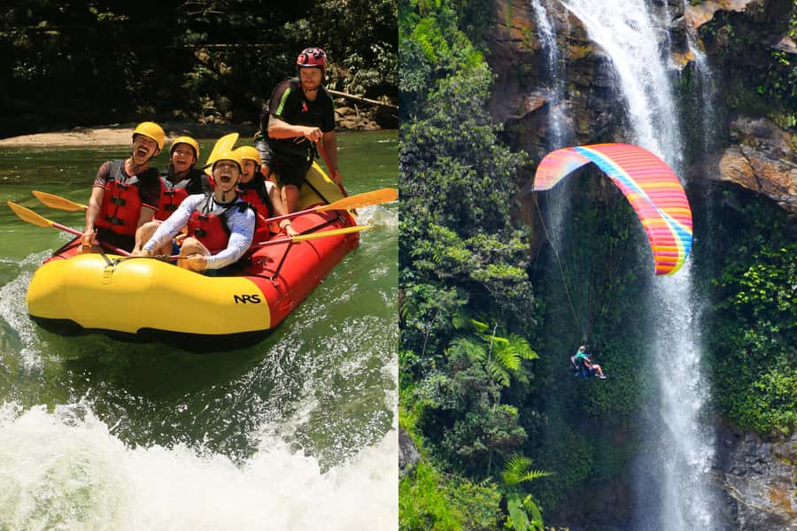 From Medellín: Paragliding and Rafting Combo Tour - Key points to know before booking