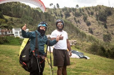 From Medellín: Paragliding Tour with GoPro Photos & Videos