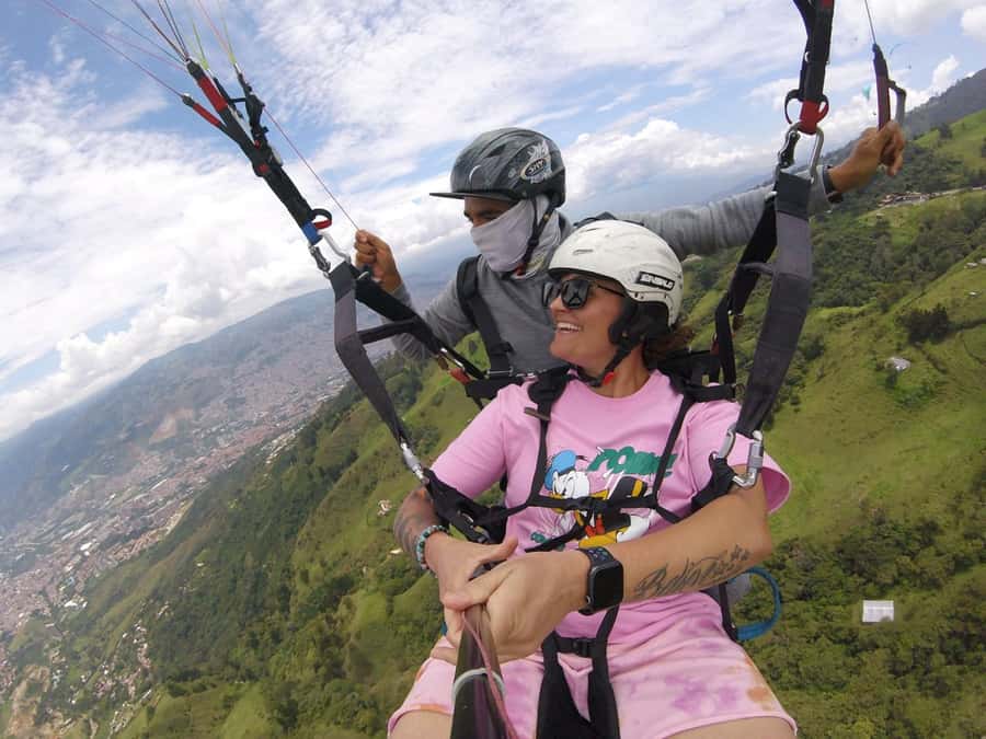 From Medellín: Paragliding Tour with GoPro Photos & Videos - GoPro Photos and Videos Add Real Value