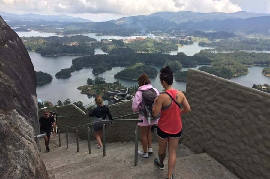 From Medellin: Private Guatape Car Tour with Coffee Tour - From Medellín to Guatapé by private car