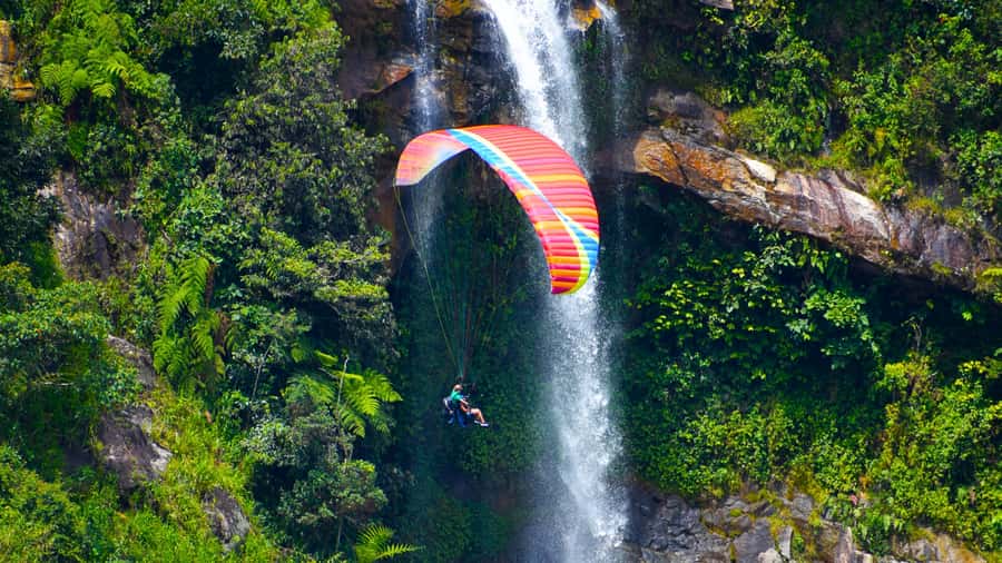 From Medellin: Private Paragliding Tour Over Waterfalls - Why Cocorna makes this flight special