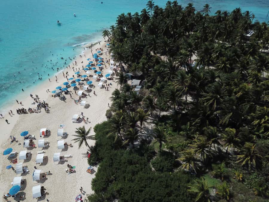From San Andrés: Speedboat Tour to Johnny Cay Island - Getting to the dock on Av. Newball
