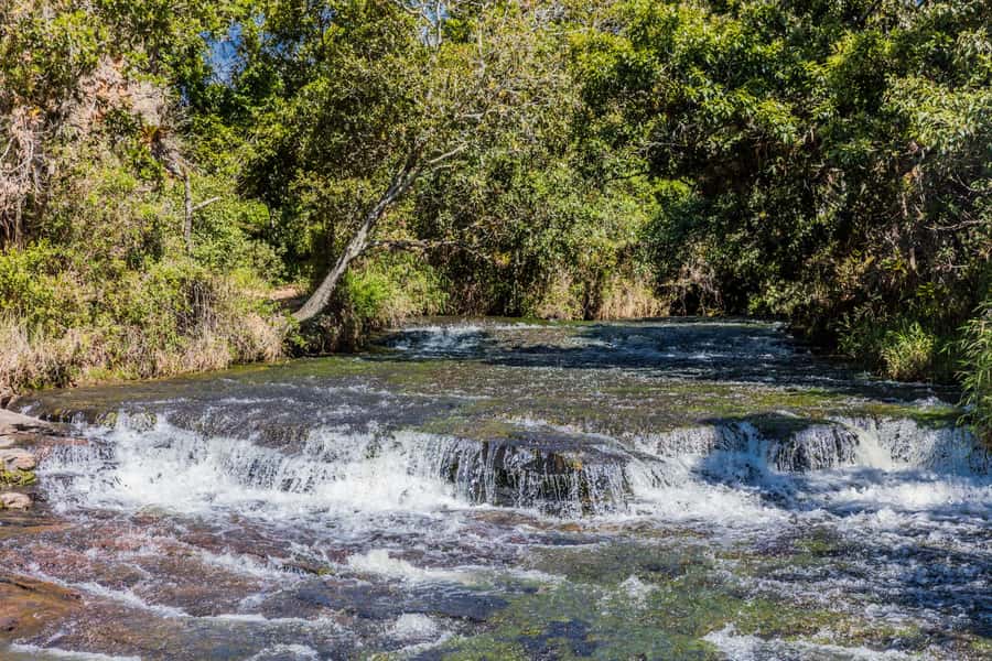 From Villa de Leyva: La Periquera Hiking Tour - Reaching the Cebada River and its waterfalls