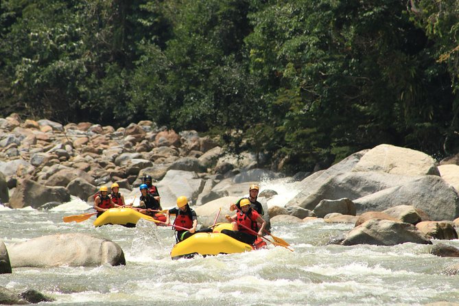 Fun White Water Rafting (Optional Paragliding) Private Tour from Medellin - Playa Loca and the start of the river run
