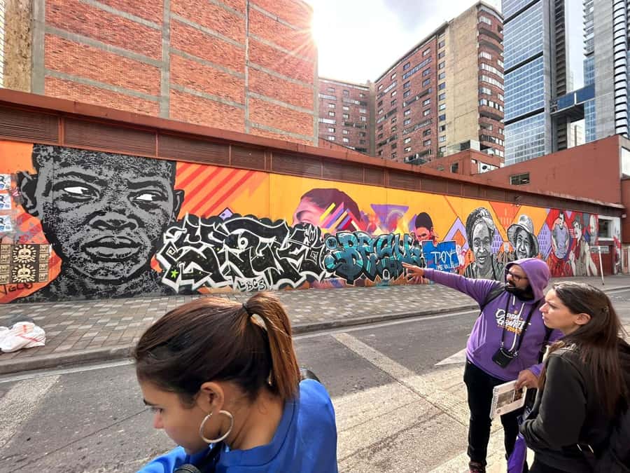 Graffiti Tour: a fascinating walk through a street art City - Bogotá’s walls tell a political story