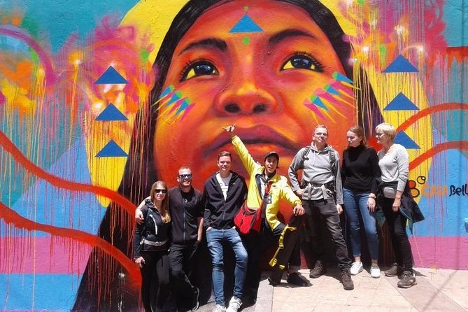 Graffiti Tour in La Candelaria Bogotá with Transportation - Reading the murals with a local guide