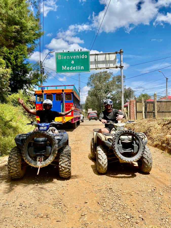 Medellin: ATV Tour 3 Mountains - What to wear and pack for a dirty day