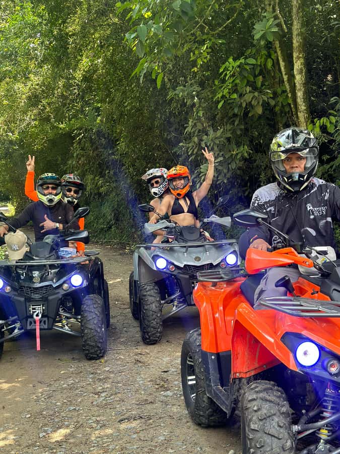 Medellin: Barbosa ATV Guided Tour with Waterfalls and Pools. - Two hours of mixed roads and rough tracks
