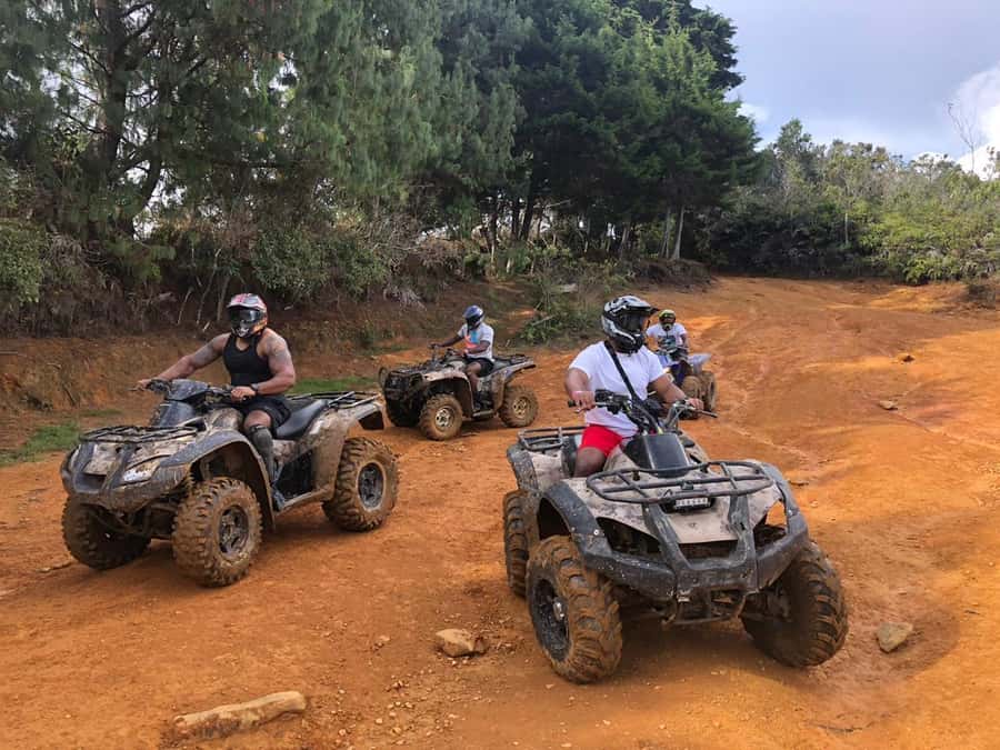 Medellin Off-Road Adventure Tour by Quad Bike - Leaving El Poblado behind