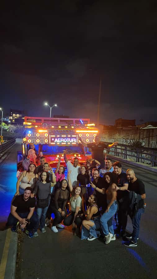 Medellin: Party Bus with DJ & Street Food Tastings - What this Medellín night out is really like