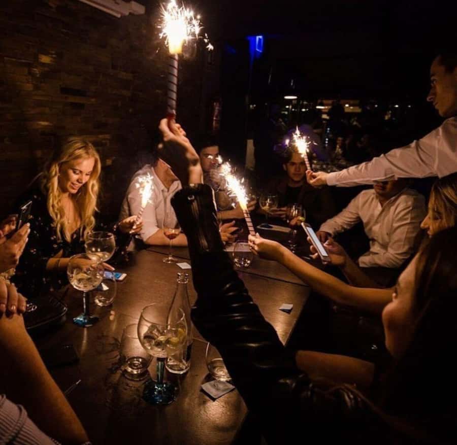 Medellin: tasting Street Food with Rooftops of El Poblado - Envy Rooftop, city lights after the street food