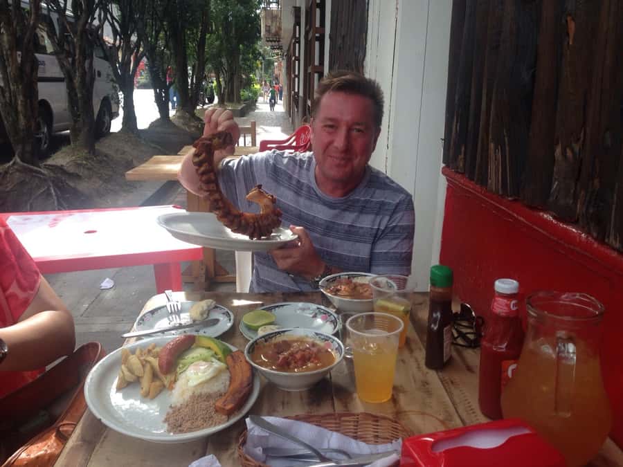Medellin: Traditional Food Tour - The second stop brings blood sausage to the table