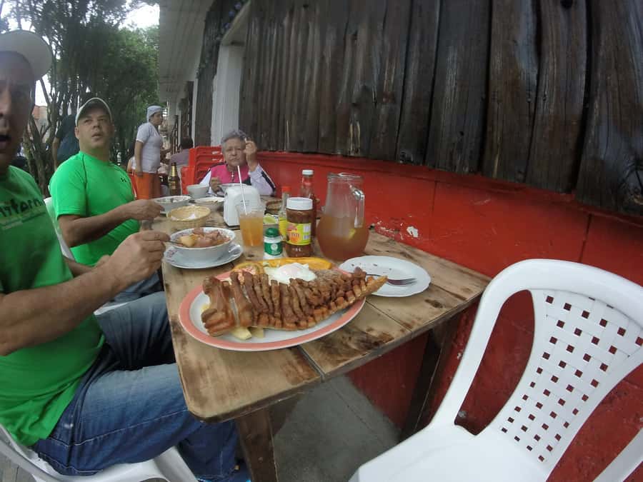 Medellin: Traditional Food Tour - Envigado saves chicharrón for the finale