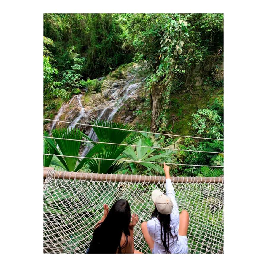 Minca, Marinka Waterfall & Hostel Sierra Minca - Spanish guide and communication