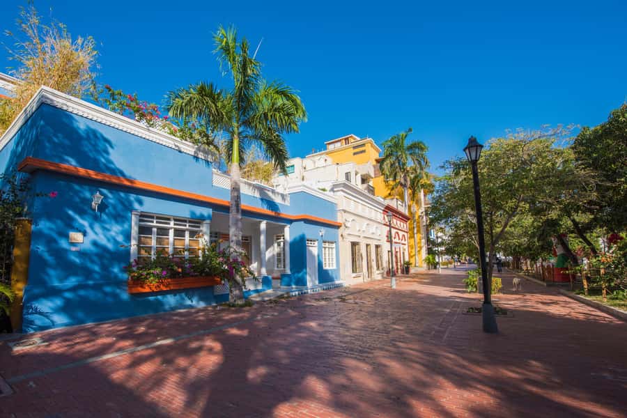 Old Town and Quinta Pedro Alejandrino Santa Marta City Tour - Walking through Parque de Los Novios and the central parks